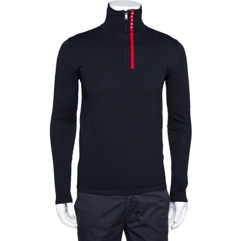 prada linea rossa sweater